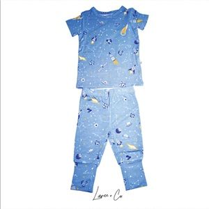Bamboo Space 2 Piece Pajama Set